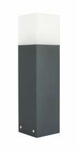 Vabaltseisev välisvalgusti Su-Ma Cube Max, 400, 20W, E27, IP44, tumehall, 10 x 40 cm