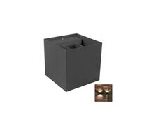 Seinalamp välitingimustesse Illumaxx Kira, 2xLED, 3W, 230V, IP54, antratsiit/grafiit