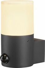 Õue seinavalgusti SLV Grafit, 11 W, E27, IP44, 8.8 x 17 cm, antratsiit