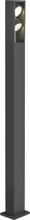 Vabaltseisev välisvalgusti SLV Eskina Frame 175, 27 W, antratsiit, 3000/4000K, IP65, 7.3 cm x 175 cm