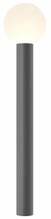 Välisvalgusti post Maytoni Bold O598FL-01GR, 60 W, E27, IP54, 20 x 80 cm, hall