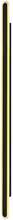 Õue seinavalgusti Candellux Stick, 60W, LED, IP65, must, 5 x 180 cm