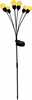 Maasse paigaldatav välisvalgusti Saska Garden 1060910, 6 LED, 75 cm, must