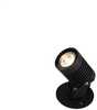 Vabaltseisev välisvalgusti Nowodvorski Spike LED, 5W, IP54, must, 5 x 11.3 cm