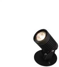 Vabaltseisev välisvalgusti Nowodvorski Spike LED, 5W, IP54, must, 5 x 11.3 cm