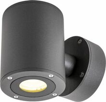 Õue seinavalgusti SLV Sitra Up/Down, 18 W, 3000 K, IP44, 10 x 12.5 cm, antratsiit
