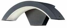 Seinavalgusti Trio Harlem, 7.5 W, LED, IP54, 29 x 10 cm, antratsiit