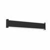 Seinal LED välisvalgusti Eglo NeVIANO, 900676, IP65, 2x3,7W, 3000K, 1200lm, must, 38x6,5x5 cm