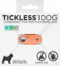 Ultrapeletaja puukide ja kirpude vastu Tickless Mini Dog, oranž