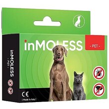 Inmoless Pet ultraheli kirbu- ja puugitõrjevahend lemmikloomadele, roosa