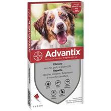 Advantix täpilahus koertele 10-25 kg, 4 tk