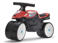 Tõuke-mootorratas Plastiques Falquet Falk Street Champion 440S, must/punane