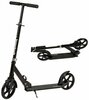 Laste tõukeratas Bauerkraft City, must, kokkupandav, reguleeritav kõrgus 95-105 cm, rattad 200 mm