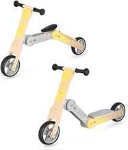 Tasakaaluratas Spokey Woo-Ride Multi, kollane/pruun