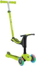 Tõukeratas GLOBBER Go Up Sporty Lights V2, laimiroheline