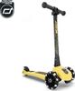 Laste tõukeratas Scoot and Ride Highwaykick 3 LED 96358, kollane