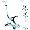 Kokkupandav tõukeratas Globber Go-Up Active Lights 360, roheline 749-206