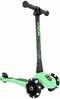 Laste tõukeratas Scoot and Ride Highwaykick 3 LED 96359, roheline