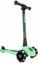 Laste tõukeratas Scoot and Ride Highwaykick 3 LED 96359, roheline