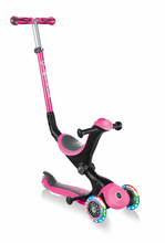 Tõukeratas Globber Go Up Deluxe Lights 646-110, roosa