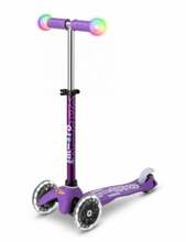 Kolmerattaline tõukeratas Micro Mini Deluxe Magic MMD129, lilla