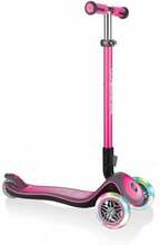Tõukeratas Globber Elite Deluxe Lights 444-410, heleroosa