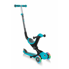 Laste tõukeratas Globber Go Up Deluxe Lights, teal