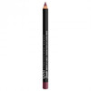 Huulepliiats NYX Professional Makeup Suede Matte Lip Liner, 35 Prune, 1 g