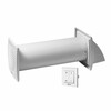 Seinale paigaldatav rekuperaator Europlast E-Extra EER100S, seinalülitiga, 10 cm