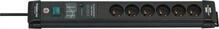 Pikendusjuhe Brennenstuhl Premium-Line 1951164400, 6 pistikut, 3 m, must