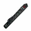 Pikendusjuhe Riello Thunder 6002, 6 pistikut, 1.5 m, must