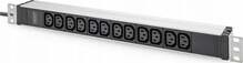 PDU pikendusjuhe Digitus DN-95426, 12 pistikut, 2 m, alumiiniumprofiil