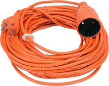 Pikendusjuhe Vorel 82673, 1 pistikupesa, 20 m, oranž
