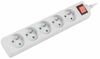 Pikendusjuhe Lanberg PS1-05E-0150-W, 5 pistikut, 1.5 m, valge