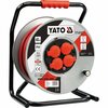 Pikendusjuhe rullil Yato YT-8107, 4 pistikut, 40 m, 3600 W