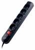 Pikendusjuhe Tracer PowerGuard 30406, 5 pistikut, 1.8 m, must