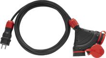 Pikendusjuhe Awtools AW EXTREME, 10 m, 3 pistikupesa, 16A/4000W