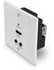 Lindy 38347, Cat.6 HDMI 4K60 HDBaseT seinapaneeli pikendus, 70 m, valge
