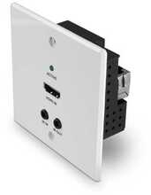 Lindy 38347, Cat.6 HDMI 4K60 HDBaseT seinapaneeli pikendus, 70 m, valge
