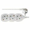 Pikendusjuhe EMOS P0323R, 3 pistikupesa, 3 m, valge
