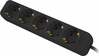 Pikendusjuhe Lanberg PS0-05F-0300-BK, 5 pistikut, 3 m, must