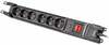 Pikendusjuhe Armac M6 19 Rack, 6 pistikut, 3 m, must