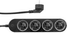Nutikas pikendusjuhe Shelly Power Strip 4 Gen4, 12A, must