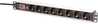 Pikendusjuhe Digitus DN-95436, 8 pistikut, 4000 W, 2 m, must