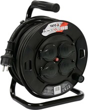 Pikendusjuhe trumlil Yato YT-81052, 20 m, 4 pistikut, IP44