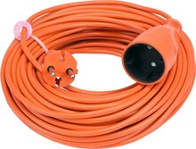Pikendusjuhe Vorel 82675, 1 pistikupesa, 30 m, oranž