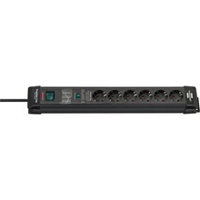 Pikendusjuhe Brennenstuhl Premium-Line 1951160400, 6 pistikut, 1,8 m, must