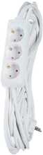 Pikendusjuhe Okko KF-GS-03-A, 10 m, 3 pesa, valge