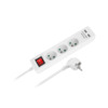 Pikendusjuhe Rebel, 5 m, 3 pistikupesa + 2 USB pesa