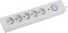 Pikendusjuhe Armac Z5, 5 pistikut, 5 m, hall